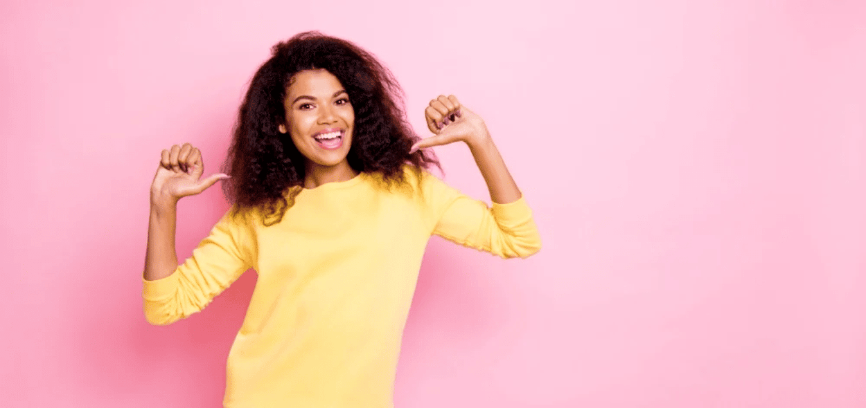 Femme heureuse
